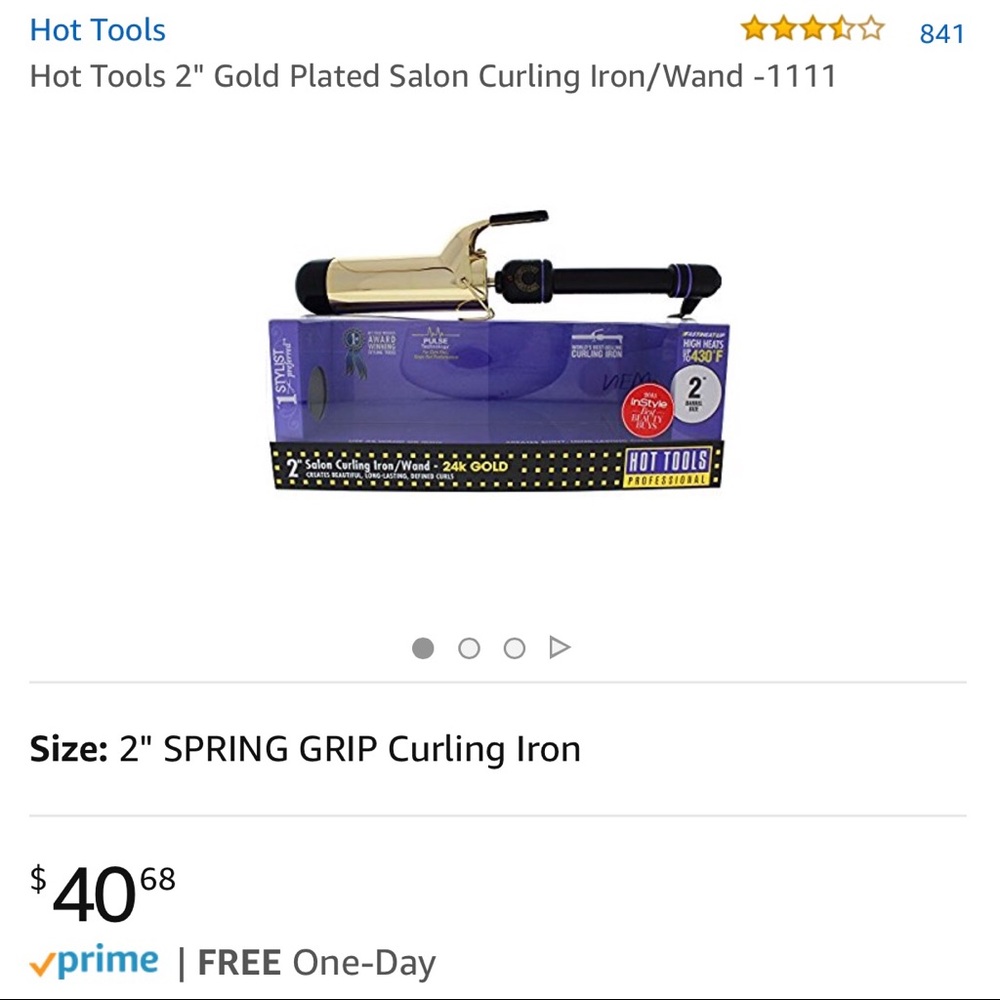 Hot Tools Professional 2 in. Curling Iron